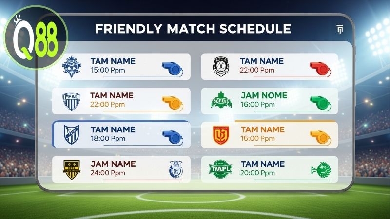 Lịch thi đấu giao hữu – Cập nhật nhanh nhất 2025 2 Lịch thi đấu giao hữu – Cập nhật nhanh nhất 2025