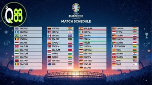 Lịch bóng đá Euro – Cập nhật đầy đủ và chi tiết