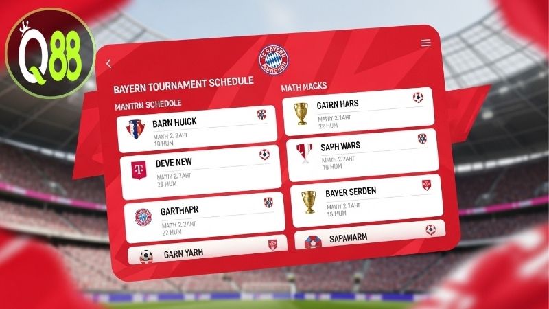 Lịch thi đấu Bayern – Cập nhật mới nhất năm 2025 6 Lịch thi đấu Bayern – Cập nhật mới nhất năm 2025